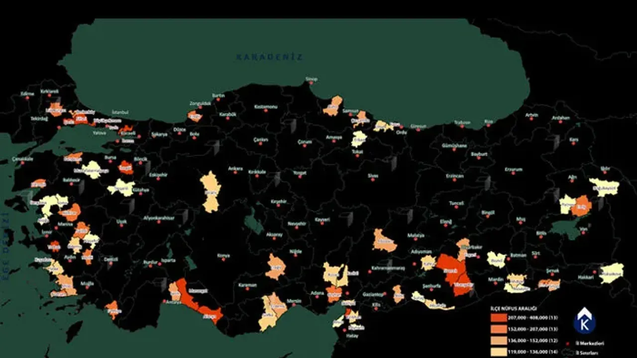 İl olmaya aday ilçeler : İzmir'den 4 ilçe listede