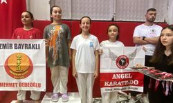 Aliağalı karateciler şampiyonada 9 madalya kazandı