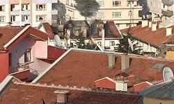 Ankara’da çatı yangını