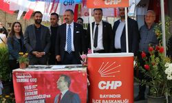 CHP İzmir’den Bayındır Çiçek Festivali’ne tam kadro katılım