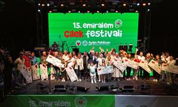 Emiralem Çilek Festivali rekor ziyaretçiyle tamamlandı