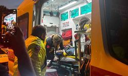 Halk otobüsü yayaya çarptı: 1 yaralı