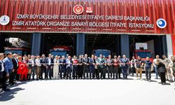 İzmir İAOSB’ye 75 milyonluk yeni itfaiye istasyonu açıldı
