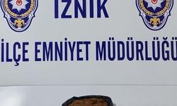 İznik’te polis ekiplerinin durdurduğu araçtan uyuşturucu çıktı