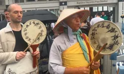 Japon barış elçisi Dolmabahçe’de dua etti
