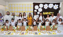‘Mutlu Çocuklar’dan annelere el yapımı hediyeler