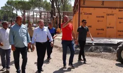 Ayvalık Belediyesi Altınova’da yol çalışmalarını bitirdi