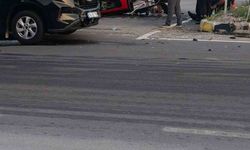 Ankara’da kontrolden çıkan itfaiye aracı takla attı