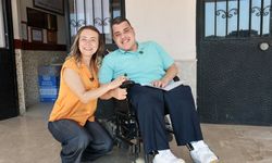 Başkan Mutlu sınav günü engelli genci yalnız bırakmadı
