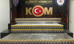 Batman’da kamyonet içinde 5 bin 240 paket sigara ele geçirildi