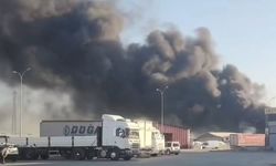 Gaziantep’te yoğun dumana neden olan lastik yangını korkuttu