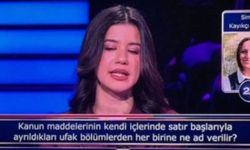 Kim Milyoner'de hukuk öğrencisinin bilemediği soru tartışma yarattı
