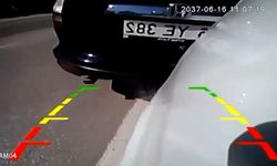 Mudanya Yolu’nda makas dehşeti...İki aracın karıştığı kaza kamerada