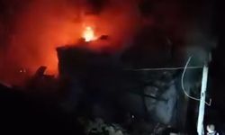 Ormanlık alanda çıkan yangın eve sıçradı