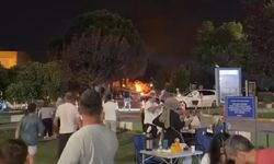 Özdilek Park’ta yükselen alevler, serinlemek için gelenlerin tadını kaçırdı