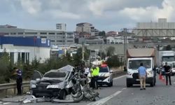 TEM’de otobüs ile otomobil çarpıştı: 3 yaralı