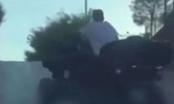 Trafiği tehlikeye atan ATV sürücüsüne 10 bin TL ceza