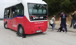 Düzce’de kamyon ile minibüs çarpıştı: 7 yaralı