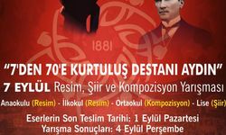 Başkan Çerçioğlu'ndan 7 Eylül temalı ödüllü yarışma