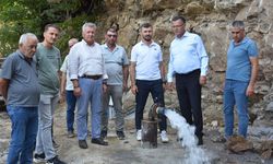 Çiftçiler suya kavuştu mahalle bayram etti