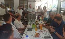 Didim’de görev yeri değişen şube müdürlerine veda