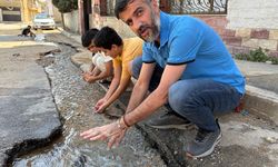 İzmir'in içme suyu, musluk yerine sokaklara akıyor