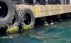 Kaybolan Rus yüzücü için İstanbul Boğazı'nda arama çalışmaları sürüyor