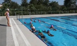 Muğla Büyükşehir’den çocuklara ücretsiz yüzme kursu başladı