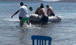 Yürüyerek gidilen adada can pazarı