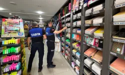 Bursa İnegöl Zabıtası'ndan kırtasiyelere sıkı denetim