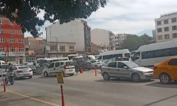 Edirne Keşan'da köy garajında trafik krizi