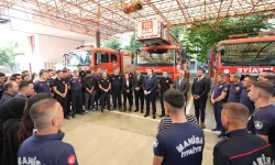 Manisa'da Başkan Dutlulu'dan itfaiyecilere ziyaret