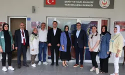 Bursa Nilüfer Belediyesi gazi ve şehit yakınlarının yanında