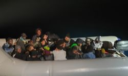 Ege Denizi'nde kaçış son buldu: 58 göçmen yakalandı