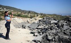 Kaçak moloz dökenlere operasyon