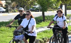 Manisa Akhisarlılar sağlıklı yaşama pedal çevirdi