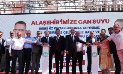 Manisa Alaşehir’in 20 yıllık su sorunu tarihe karıştı