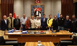 Başkan Kahveci, Nienhagen heyetini ağırladı