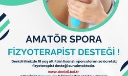 Amatör sporculara Büyükşehir'den fizyoterapist desteği