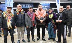 Kuşadası Belediyesi birimleri Yörük Hizmet Çadırı'nda