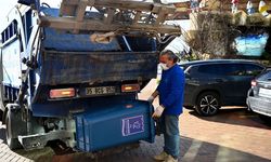 Kuşadası'nda Ege Mahallesi'nden ilk geri dönüştürülebilir atıklar toplandı