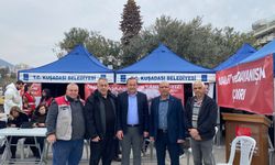 Başkan ömer günel'e bir destek de pazarcı esnafından