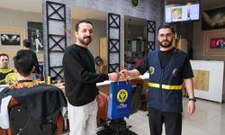 Buca Belediyesi berberleri unutmadı