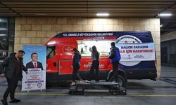 Denizli Büyükşehir'den otogarda sahur ikramı