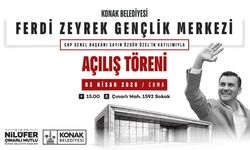 Konak'ta Ferdi Zeyrek Gençlik Merkezi açılıyor: Kurdeleyi Özgür Özel kesecek