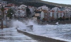 Meteorolojiden Kuzey Ege için fırtına uyarısı geldi