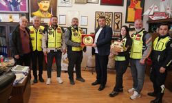 RİEDER Kulübü'nden Başkan İsmail Yetişkin'e teşekkür ziyareti