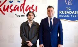 Almanya CHP Gençlik Kolları'ndan Kuşadası Belediyesi'ne ziyaret