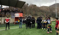 Maçta gergin anlar : teknik direktör yaralandı, oyun durdu