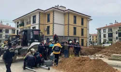 Manisa'da göçük: 1 işçi toprak altında